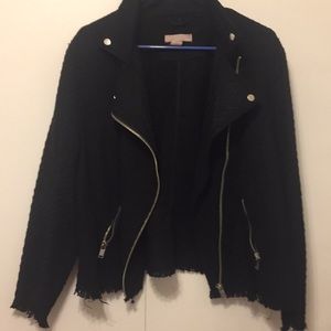 H&M tweed Moto jacket